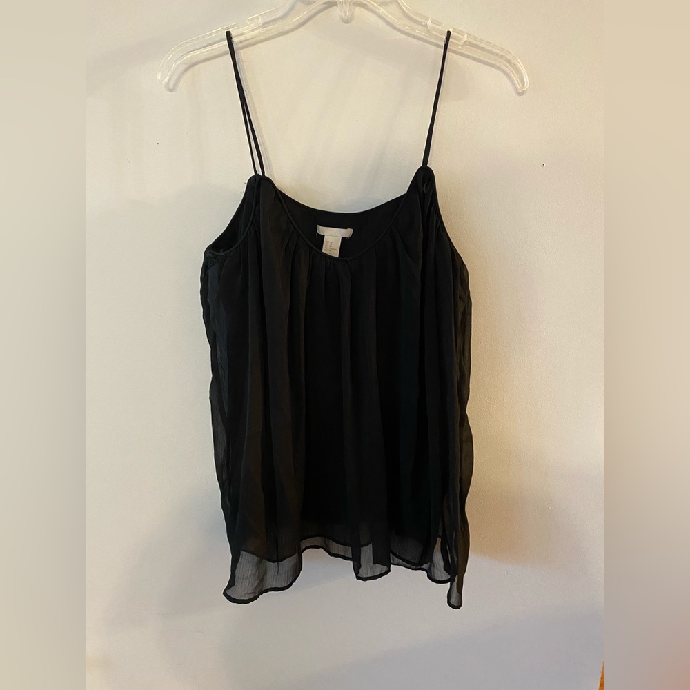 Black flowy shirt